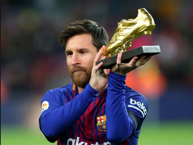 Ngày khoe Giày vàng, Messi siêu &#34;chân gỗ&#34;, hỏng cả 11m - 1