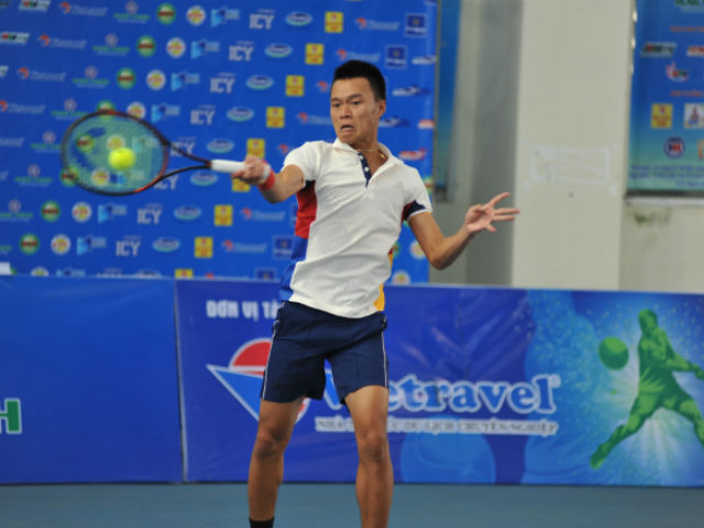 Giải tennis các cây vợt xuất sắc Việt Nam: Hạt giống số 1 gây sốc