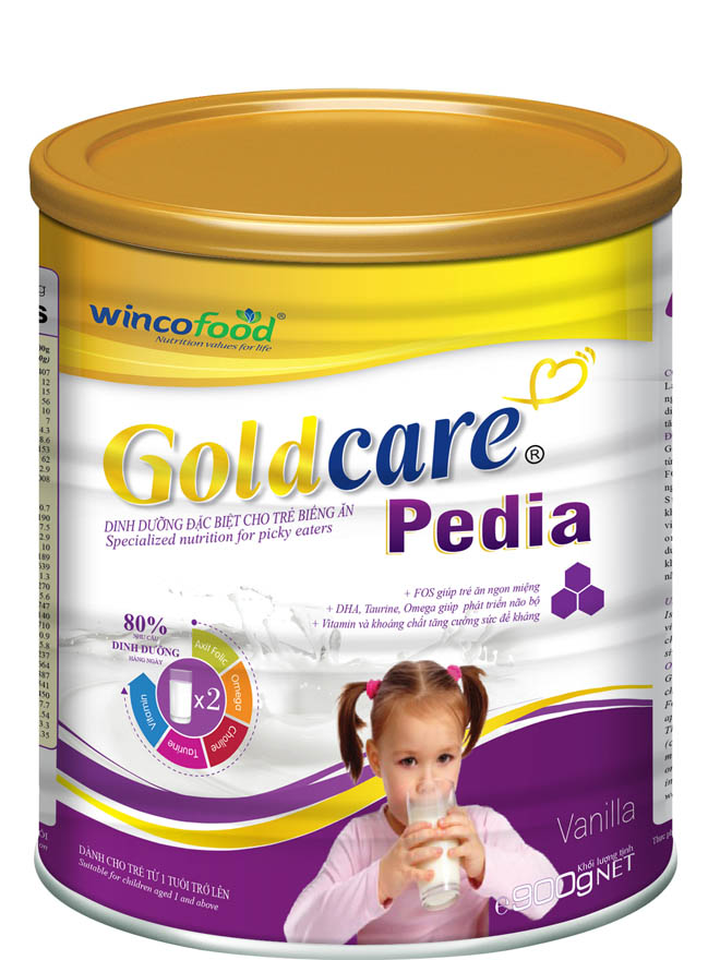 Wincofood - Goldcare Pedia - Cải thiện dinh dưỡng dành cho trẻ biếng ăn - 1
