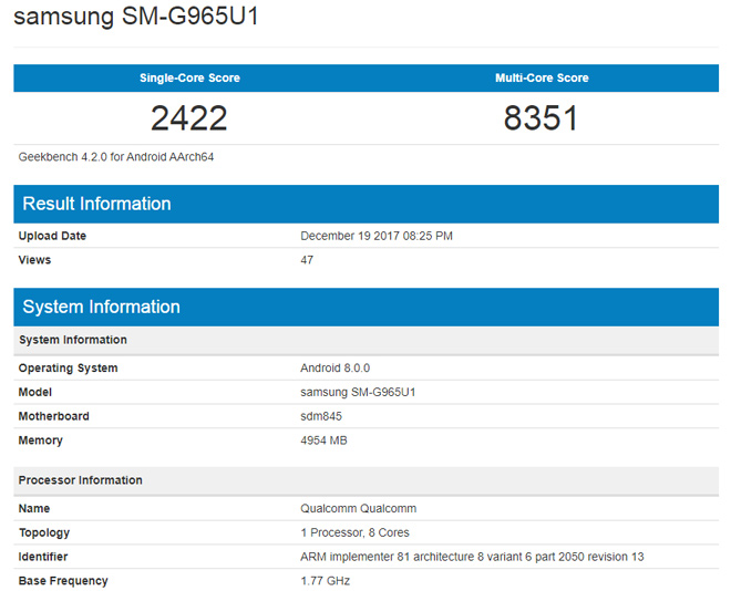 Galaxy S9+ lộ điểm hiệu năng quá &#34;khủng&#34; so với phần còn lại - 1