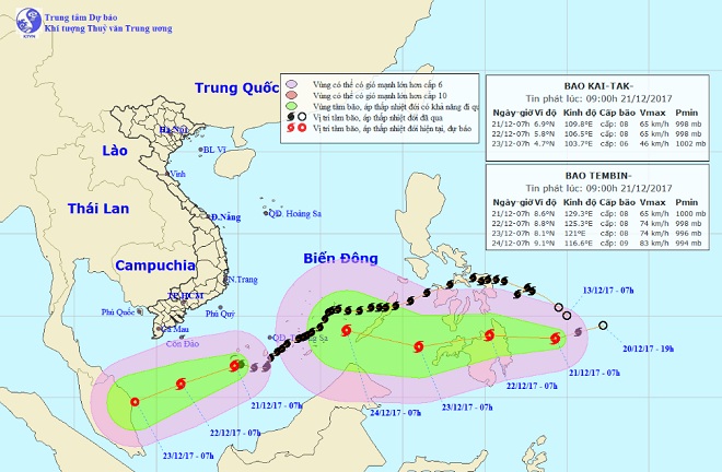 Bão số 15 chưa tan, Biển Đông lại sắp đón bão mới - 1