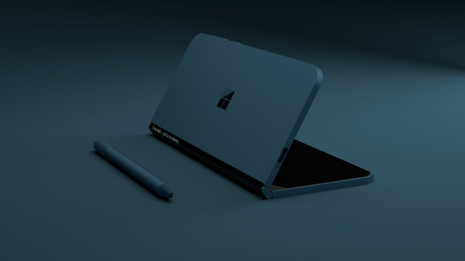 NÓNG: Xuất hiện điện thoại màn hình gấp như laptop - 6