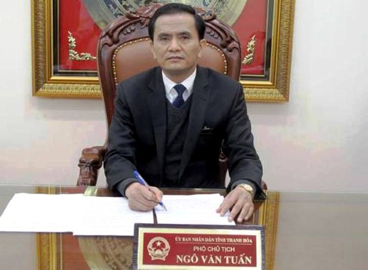 Phó chủ tịch Thanh Hóa Ngô Văn Tuấn vẫn làm việc bình thường - 1