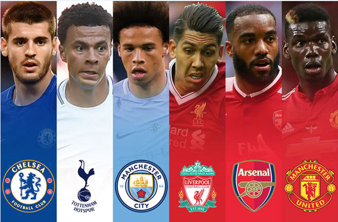 Lịch thi đấu MU, Man City, Arsenal, Chelsea, Liverpool năm mới 2018 - 1