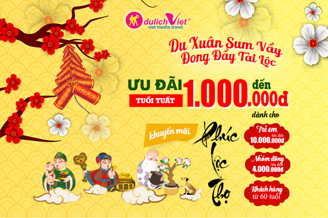 Công ty Du lịch Việt tưng bừng giảm giá khi du lịch Tết Nguyên Đán - 3