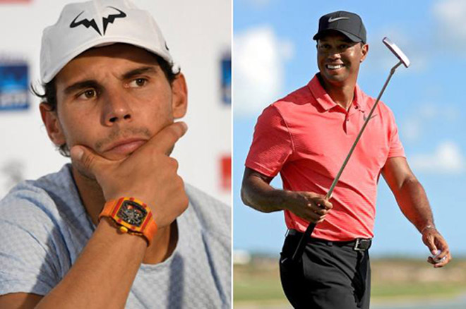 Golf 24/7: “Vua tennis” Nadal mách bí kíp thần thánh cho Tiger Woods - 1