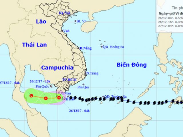 Tin cuối cùng về bão Tembin: Trâu Mộng đuối sức, dân Nam Bộ thở phào
