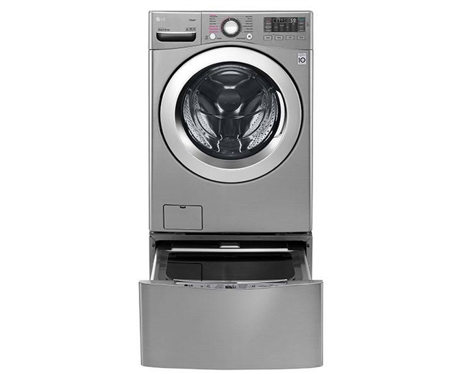 LG tung máy giặt lồng đôi TWINWash thế hệ mới, kết nối Wi-Fi - 1