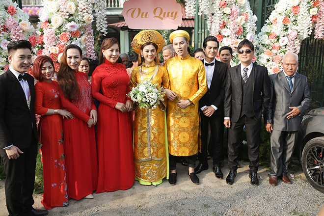 Lễ Vu quy Lâm Khánh Chi: Quà cưới vàng ròng, rước dâu bằng xe sang 7 tỷ đồng - 10