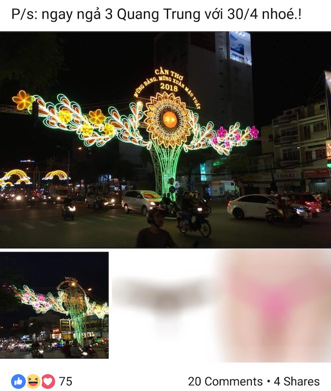 Thông tin mới vụ Facebooker đăng ảnh cổng chào Xuân 2018 kèm hình nhạy cảm - 2