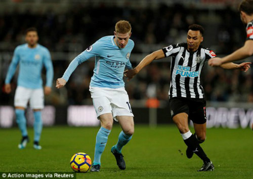 Chi tiết Newcastle - Man City: Cú đánh đầu &#34;thót tim&#34; (KT) - 5