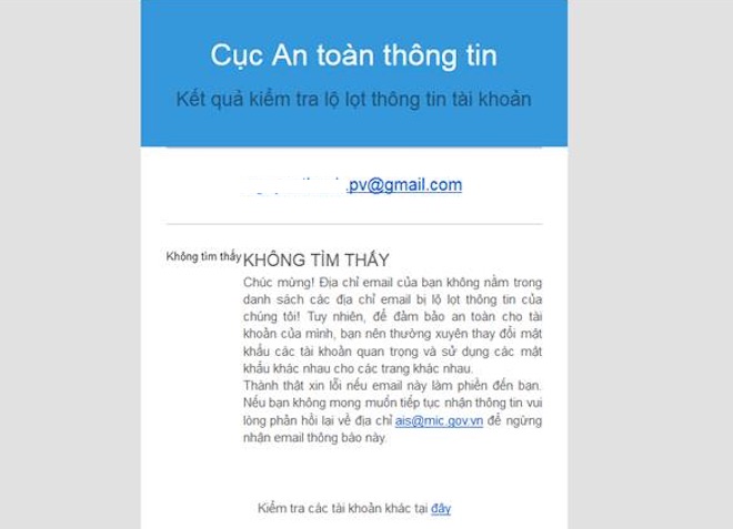 Lượng người kiểm tra độ an toàn của email tăng đột biến - 2