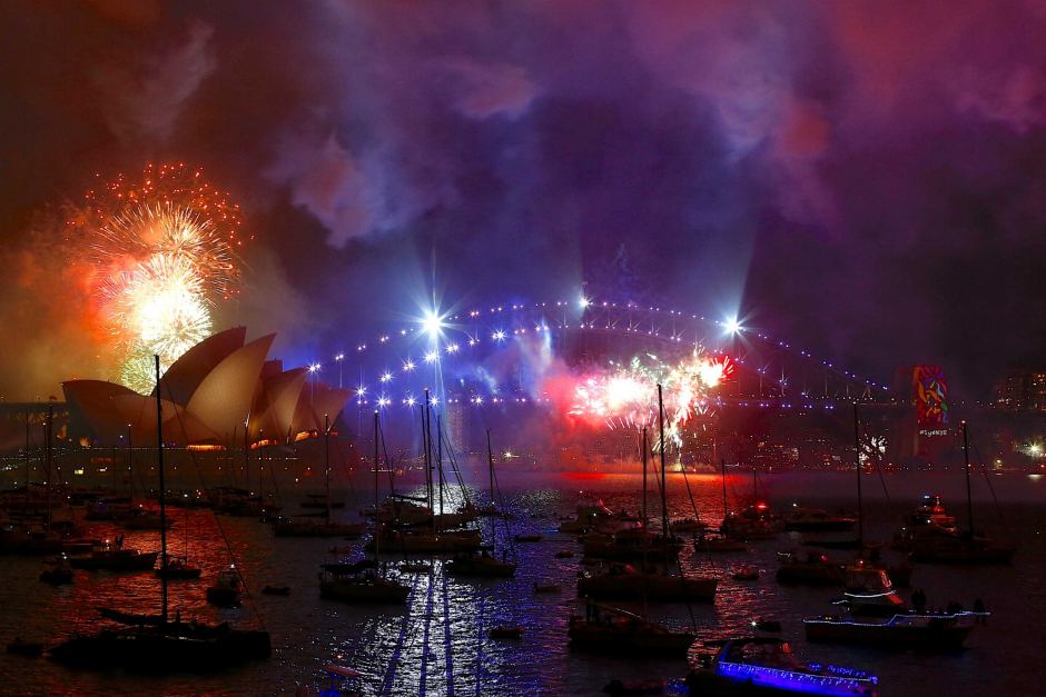 Pháo hoa đón giao thừa tuyệt đẹp đã rực sáng bầu trời nước Úc - 4