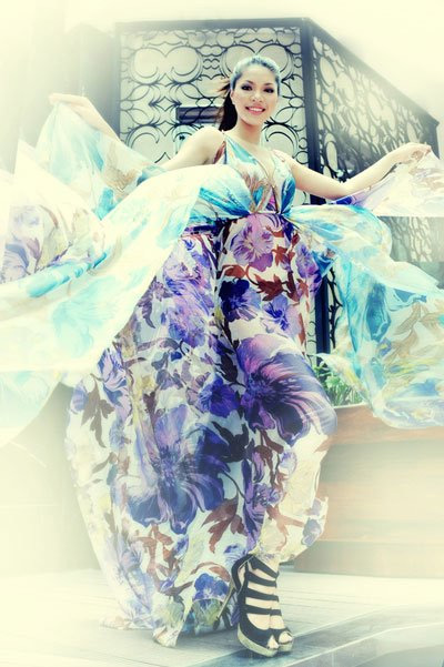 Miss Sport kiêu sa với váy dạ hội - 5