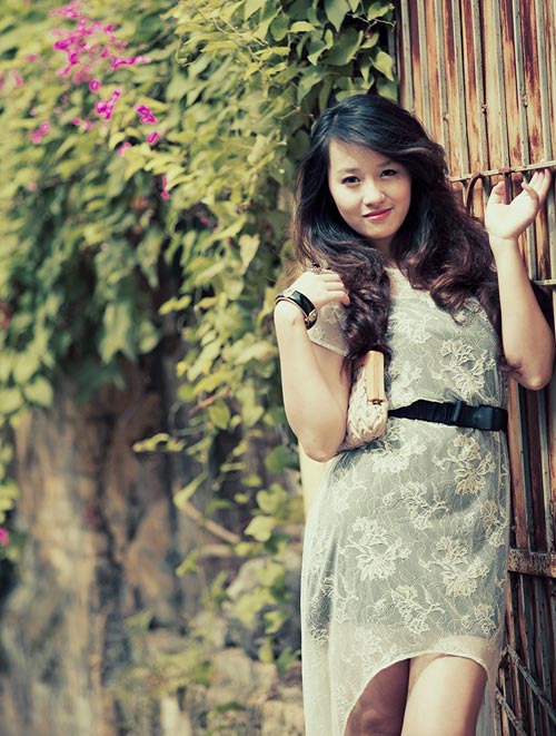 Hot girl Hà Kim dịu dàng đón gió đông - 11