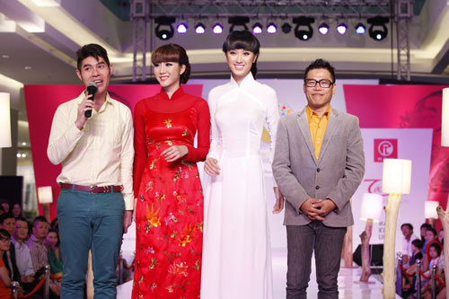 Ngọc Quyên mặc áo dài trị giá 27,5 triệu - 4