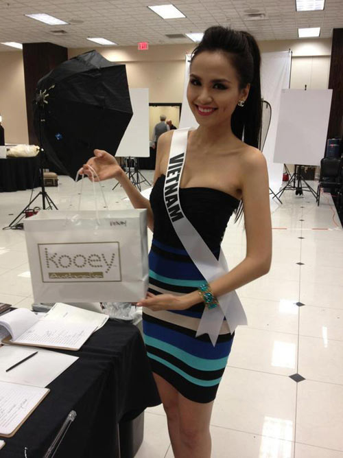 Diễm Hương xinh tươi tại Las Vegas - 8