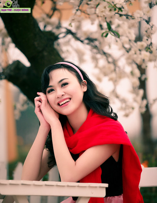 Miss Teen Linh Hàn vui cùng sắc xuân - 1
