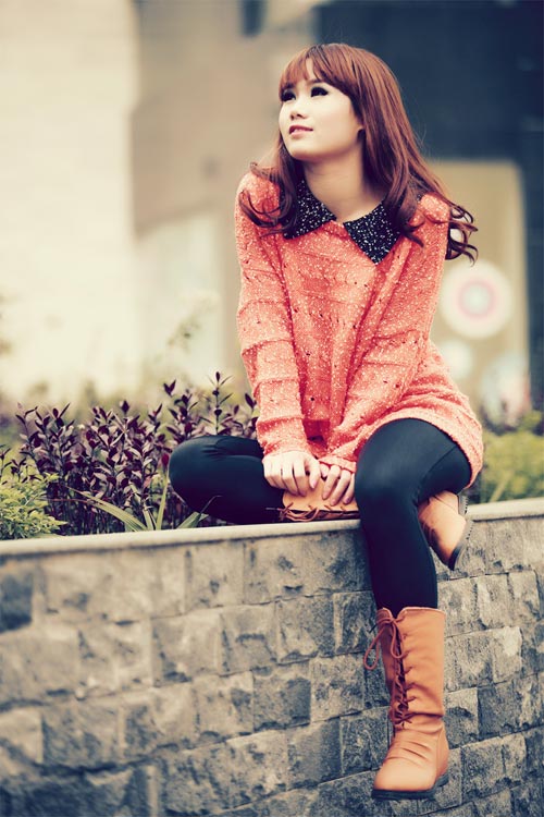 Dancer xinh đẹp gợi cảm với váy ngắn - 3