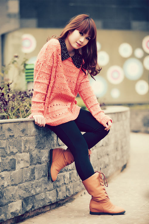 Dancer xinh đẹp gợi cảm với váy ngắn - 4