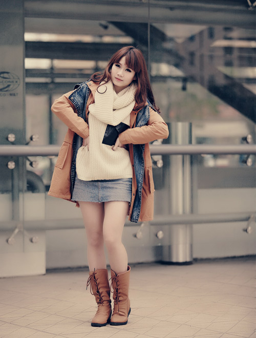 Dancer xinh đẹp gợi cảm với váy ngắn - 7