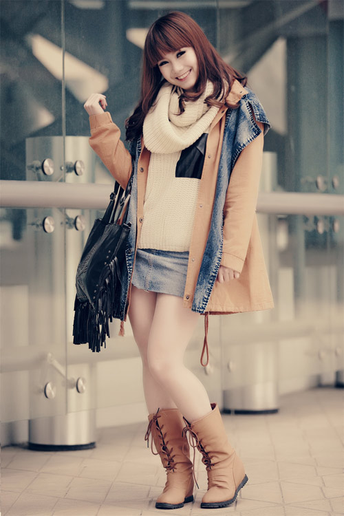 Dancer xinh đẹp gợi cảm với váy ngắn - 11