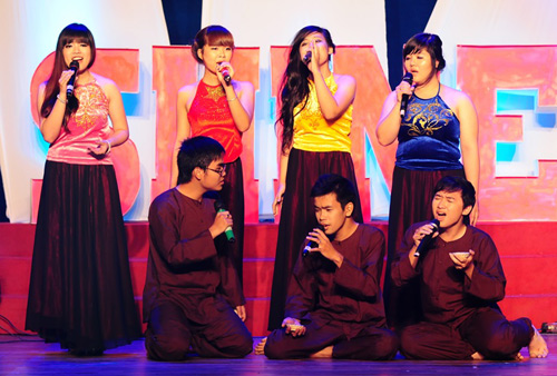 Đa sắc màu đêm chung kết FTU Shine 2013 - 4