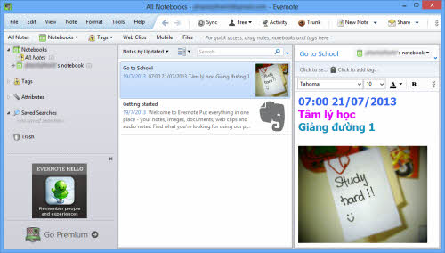 Trải nghiệm Evernote trên Windows - 3