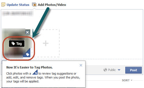 Facebook cho “tag” hình trước khi đăng - 1